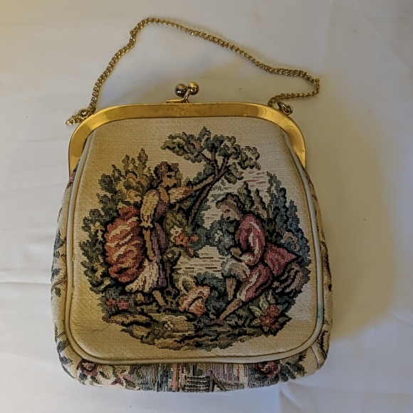Vintage JR Miami Tapestry Purse/Clutch - Picture 2 of 5